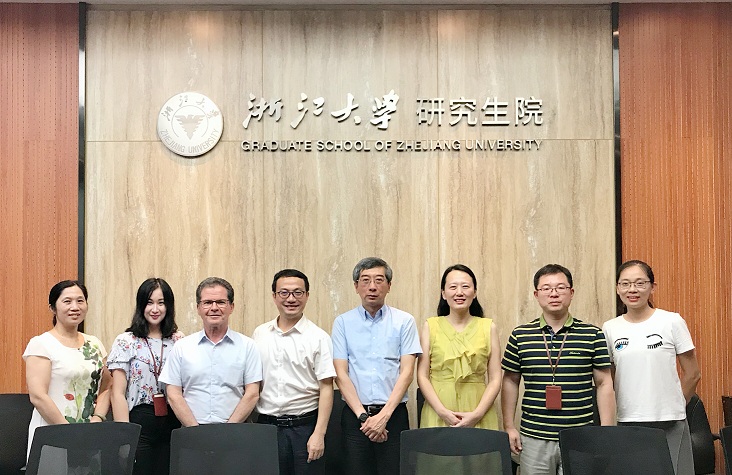 加拿大多伦多大学代表团访问 研究生院